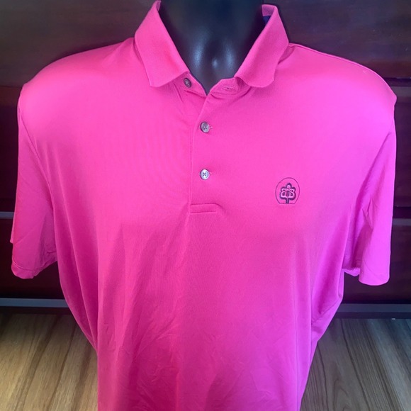 Greyson Other - Greyson Men's Golf Polo Shirt Hot Pink Performance Athletic Fit Large L
